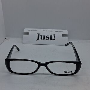 NWT Rxable Womens Just300 Black Eyeglass Frames